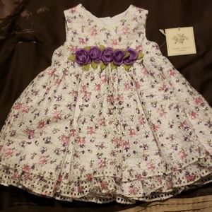 NWT Laura Ashley baby girl's dress
